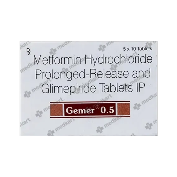 gemer 0.5mg tablet 10's